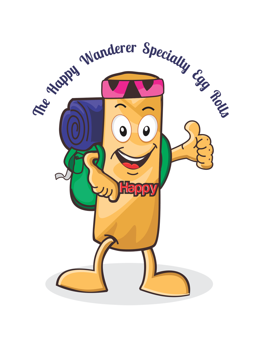 Egg Cartoon Logo - Bold, Playful, Business Logo Design for The Happy Wanderer Specialty
