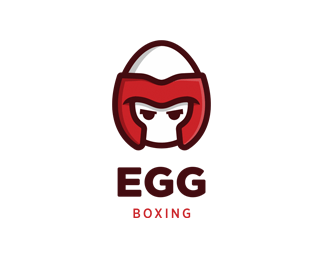 Egg Cartoon Logo - Logopond, Brand & Identity Inspiration (Egg Boxing)