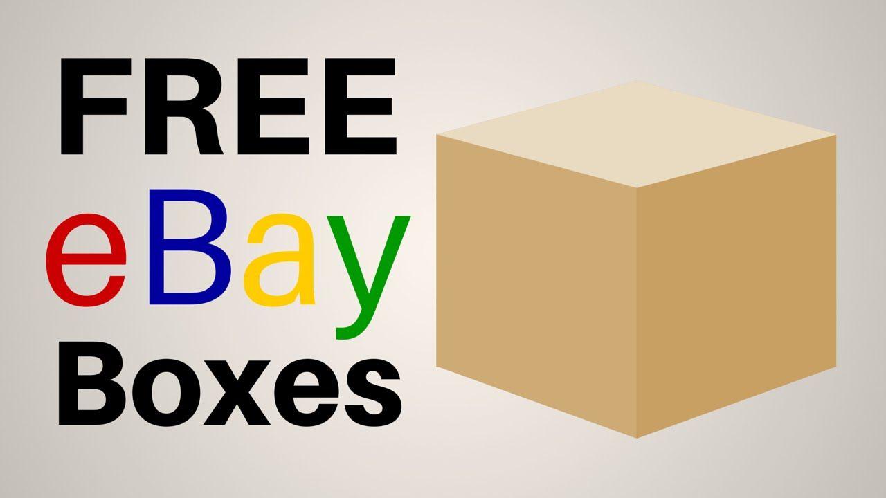 Shipping Box Logo - eBay Shipping Boxes for Free