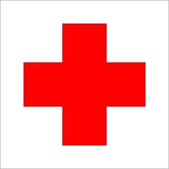 Red First Aid Logo - Red Cross Medical Decal Sticker Vinyl Car Window Laptop