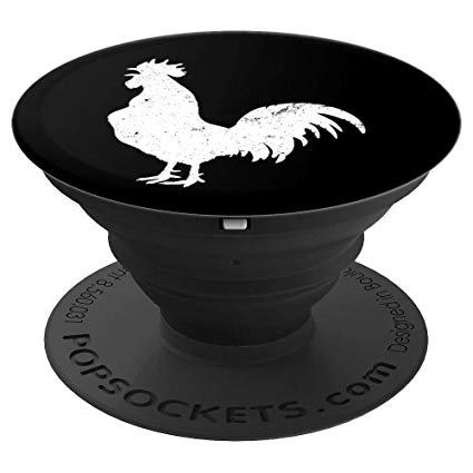 Red White Rooster Logo - Amazon.com: White Rooster Chickens Raising Chickens - PopSockets ...