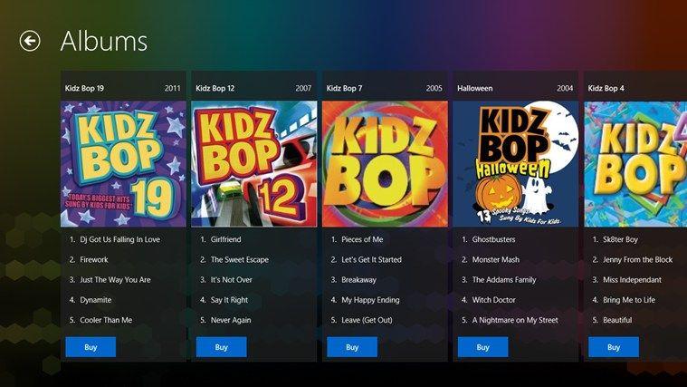 Kidz Bop Apps Logo - Kidz Bop FANfinity for Windows 8