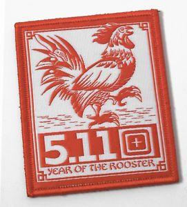 Red White Rooster Logo - 5.11 TACTICAL~ 