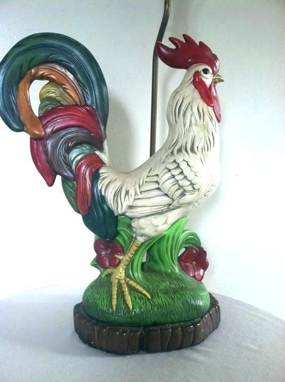 Red White Rooster Logo - Ceramic Roosters For Kitchen Ceramic Rooster Ceramic Rooster Lamp ...