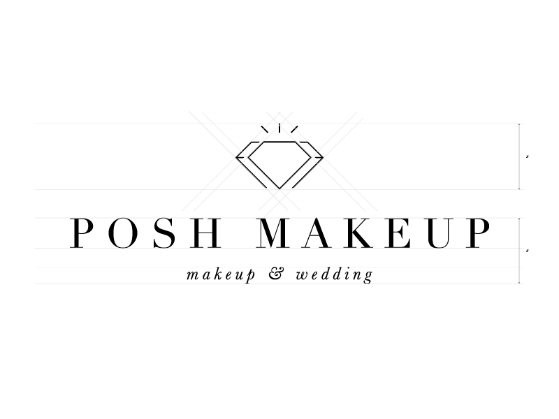 Posh Logo - Posh Makeup Logo by Ga Huy ▵