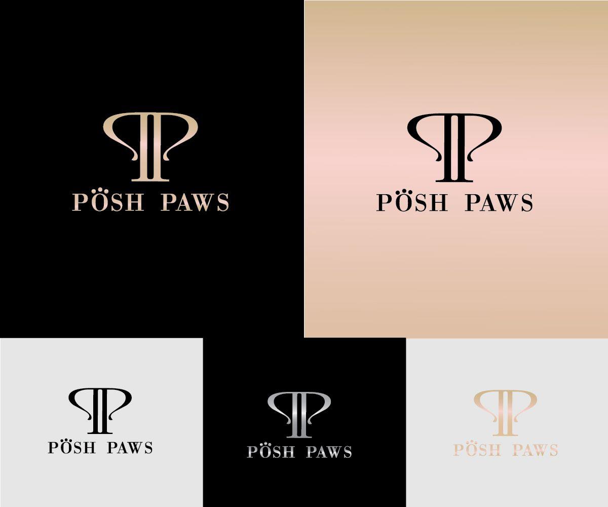 Posh Logo - Elegant, Modern, Business Logo Design for Posh Paws by renderman ...