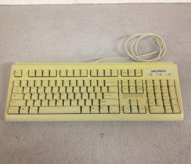 Micron Keyboard Logo - Micron RT5158TW Ps/2 Computer Keyboard | eBay