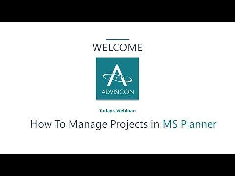 MS Planner Logo - Webinar Wednesday - How to Manage Tasks and Projects in MS Planner ...