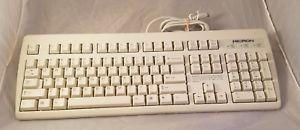 Micron Keyboard Logo - Micron NMB Technologies PC Vintage Clicky Keyboard Model RT2258TW