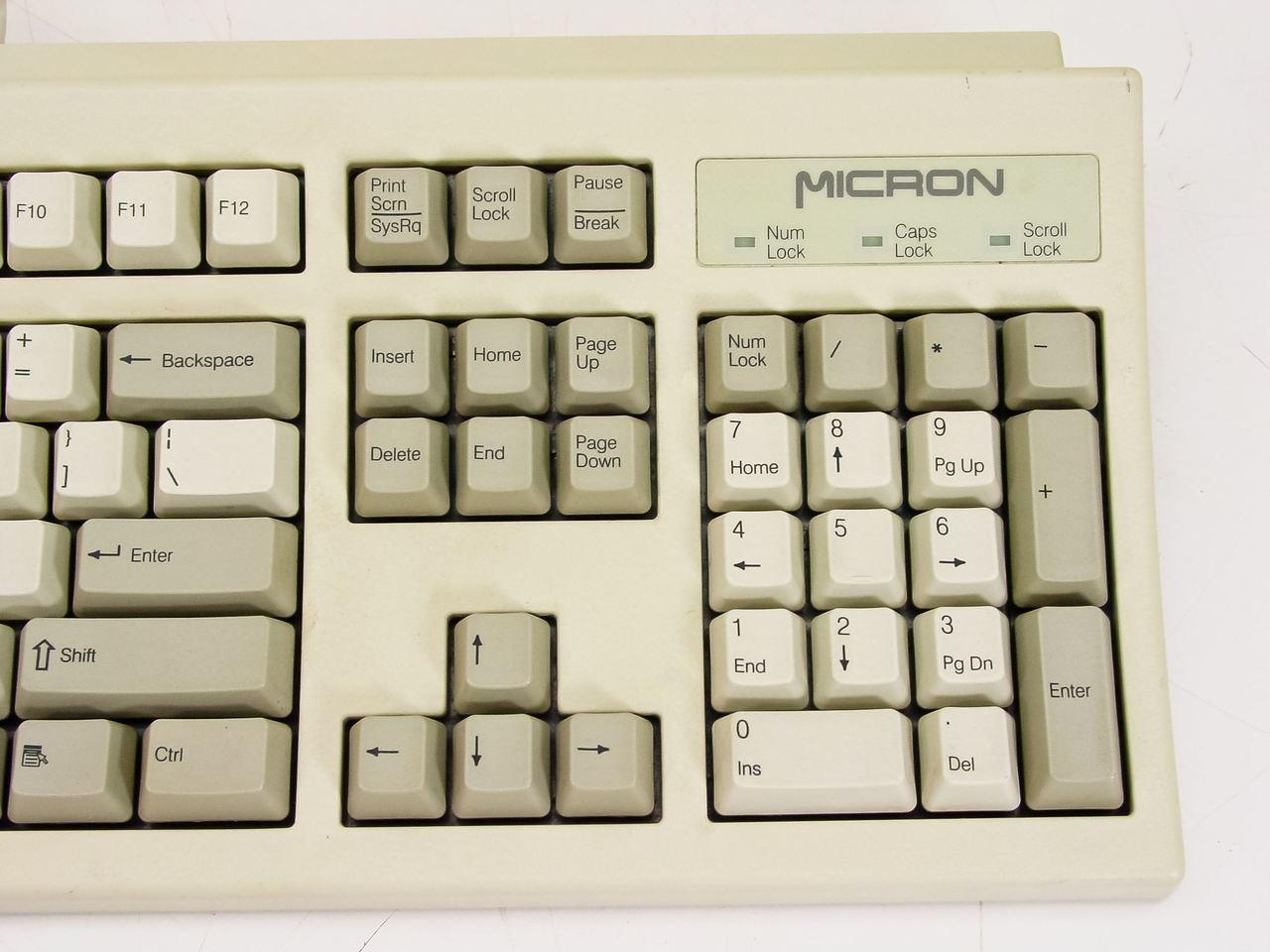 Micron Keyboard Logo - Micron RT6856TW Keyboard | RecycledGoods.com