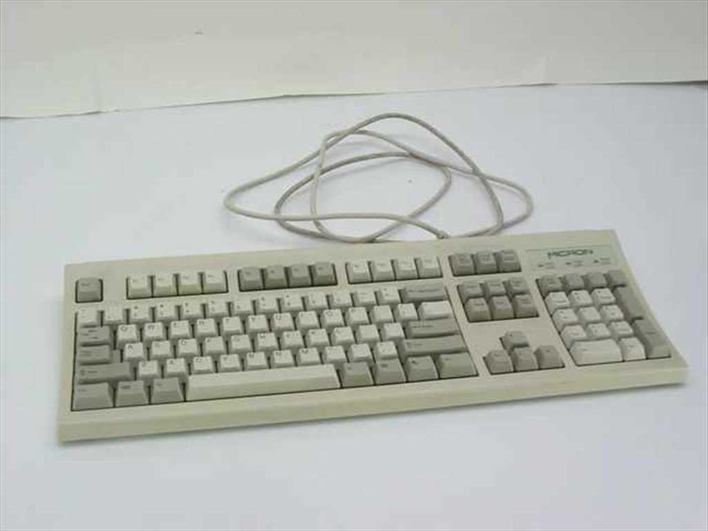 Micron Keyboard Logo - Micron 121507-002 PS/2 WIN Keyboard - RT6856TW - NMB | RecycledGoods.com