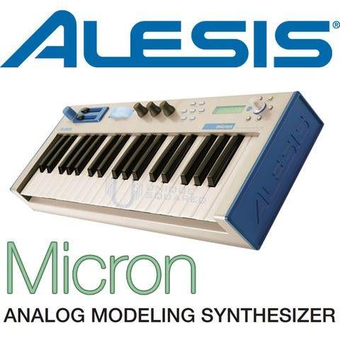 Micron Keyboard Logo - Alesis Micron SE Synthesizer Keyboard BLUE Synth NEW | #106095164