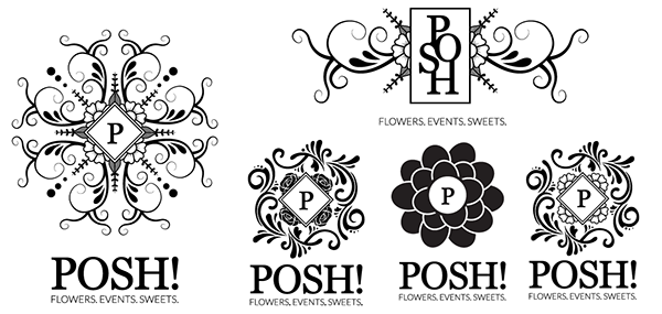 Posh Logo - Posh! Logo design on Student Show