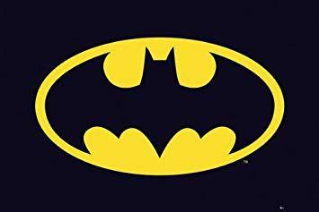 New Bat Logo - Batman - New Poster (Bat Logo) (Size: 36'' x 24'')