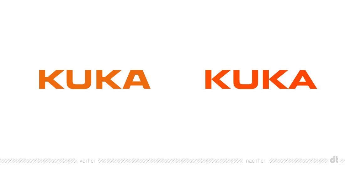 Kuka Logo - KUKA Logo – vorher und nachher – Design Tagebuch