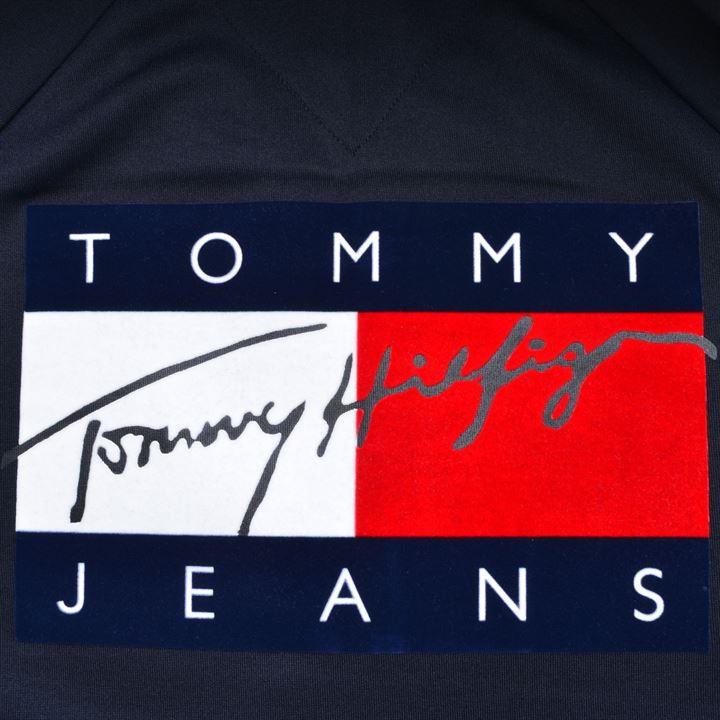 Tommy Jeans Logo - large discount TOMMY JEANS Logo Track Jacket Dark Navy - I9750, mens ...
