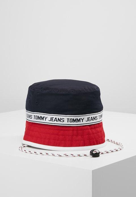 Tommy Jeans Logo - Tommy Jeans LOGO BUCKET HAT - Hat - blue - Zalando.co.uk