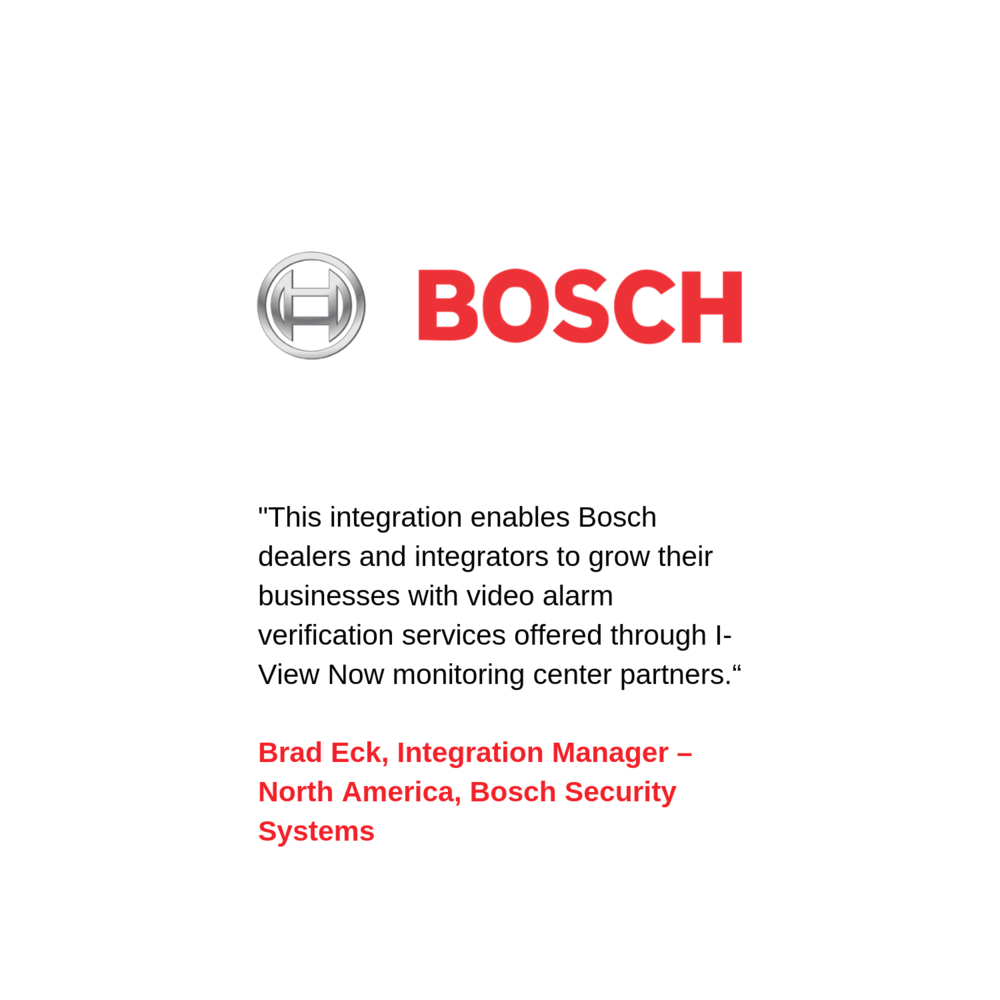 Bosch Security Logo - Compatibility — I-View Now