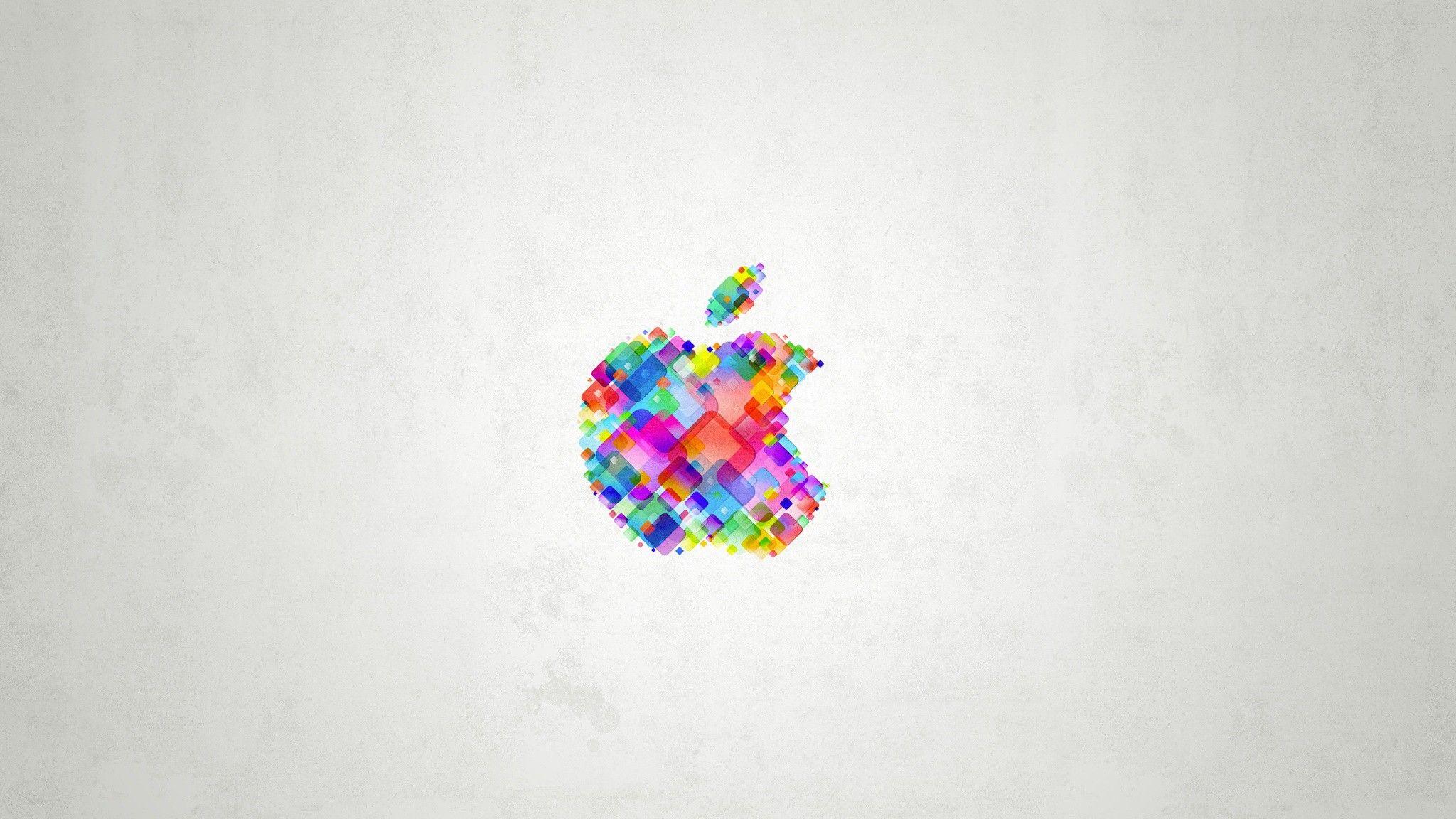 Multi Colored Apple Logo - Multicolor Apple Logo