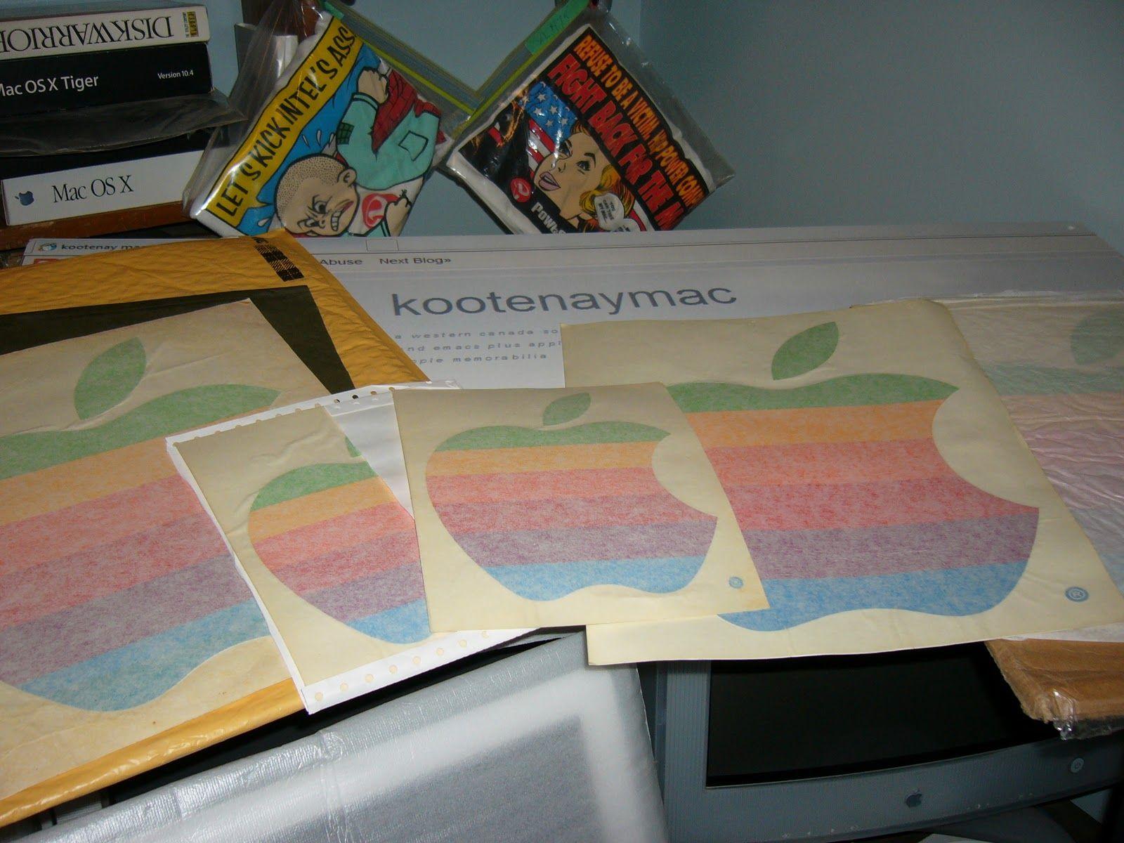Multi Colored Apple Logo - kootenaymac: 10