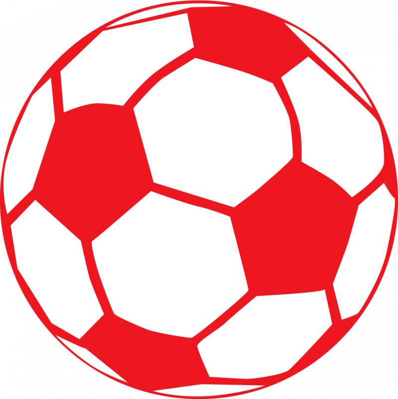 Red Ball Logo - Red Soccer Ball Clipart