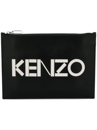 Kenzo Logo - Kenzo logo clutch bag £170 Online SS19. Same Day Delivery