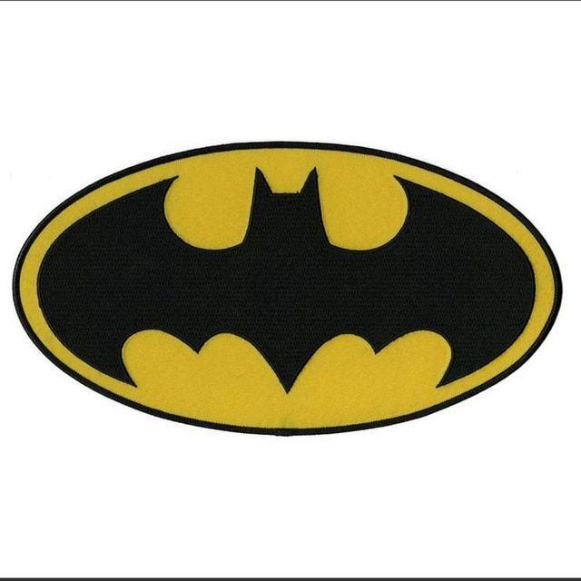 New Bat Logo - US $1.39 30% OFF|2018 New Real Parches Embroidery Stickers Batman Dark  Knight For Dc Comics Movie Classic Bat Logo Iron On Applique Morale Patch  -in ...