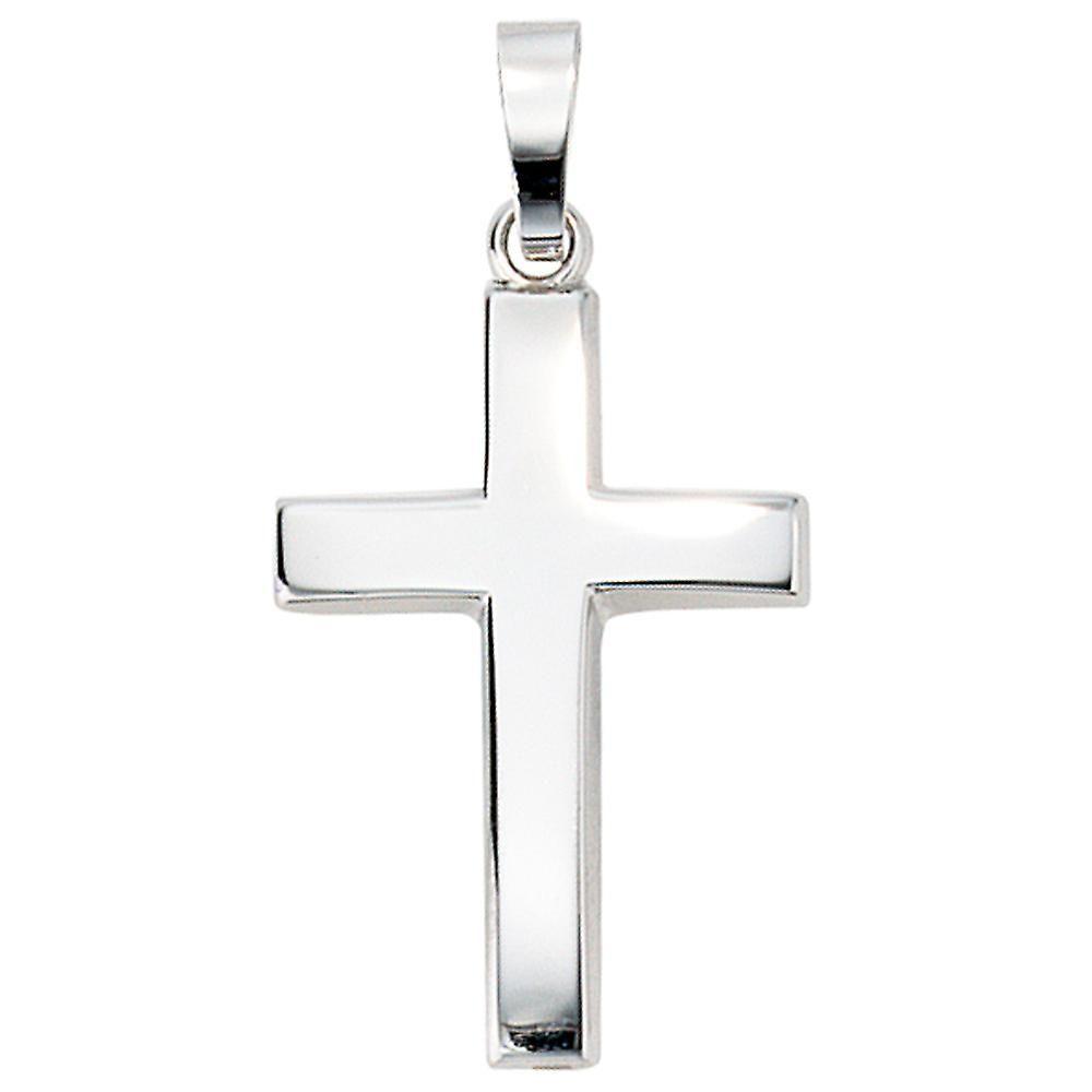 White Gold Cross Logo - Pendant cross 585 gold white gold cross pendant gold cross