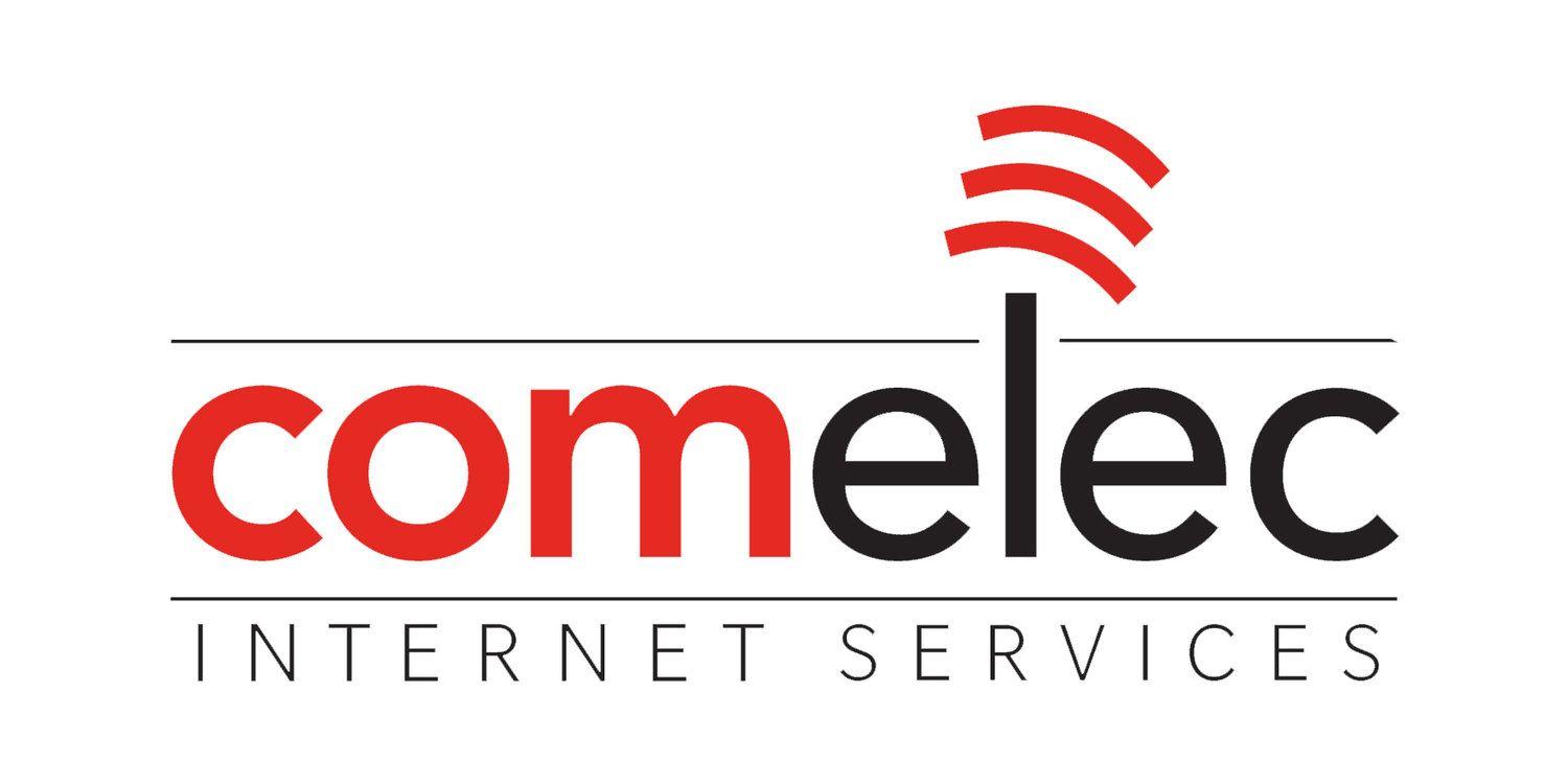 Red Internet Logo - Comelec Internet Services