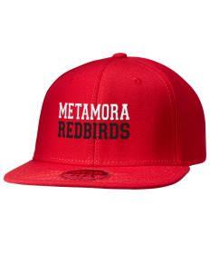 High School Metamora Redbirds Logo - Metamora Township High School Redbirds Hats - Stretch Fit Caps