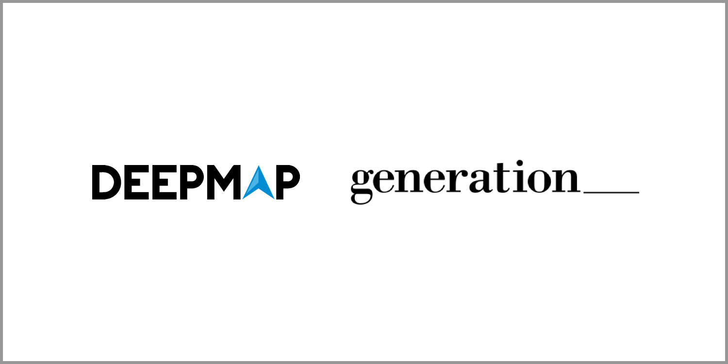 DeepMap Logo - Generation Invests in DeepMap – DeepMap Blog – Medium