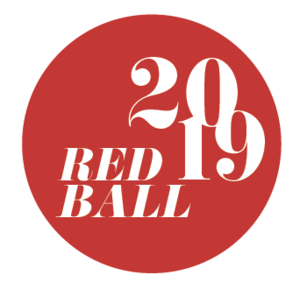 Red Ball with Logo - SPONSOR RED BALL — THE AINSWORTH FOUNDATION