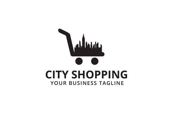 Shopping Logo - City Shopping Logo Template ~ Logo Templates ~ Creative Market