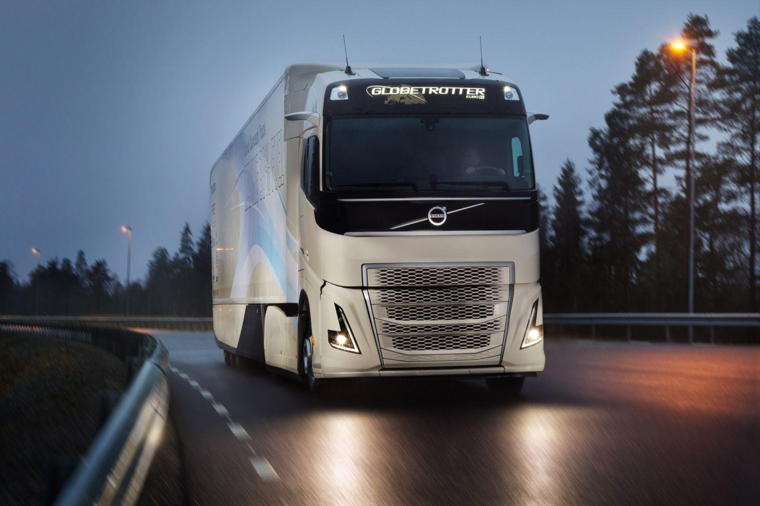 2018 Volvo Truck Logo - Volvo concept truck uses hybrid power to cut fuel use, emissions