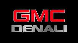 GMC Logo - New GMC Denali Logo Black Stainless Steel License Plate | eBay