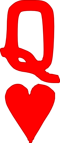 Queen of Hearts Red Logo - Queen Of Hearts Clip Art at Clker.com - vector clip art online ...