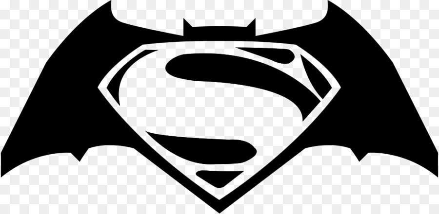 Black and White DC Comics Superhero Logo - Batman Superman logo Alfred Pennyworth Diana Prince - superman ...