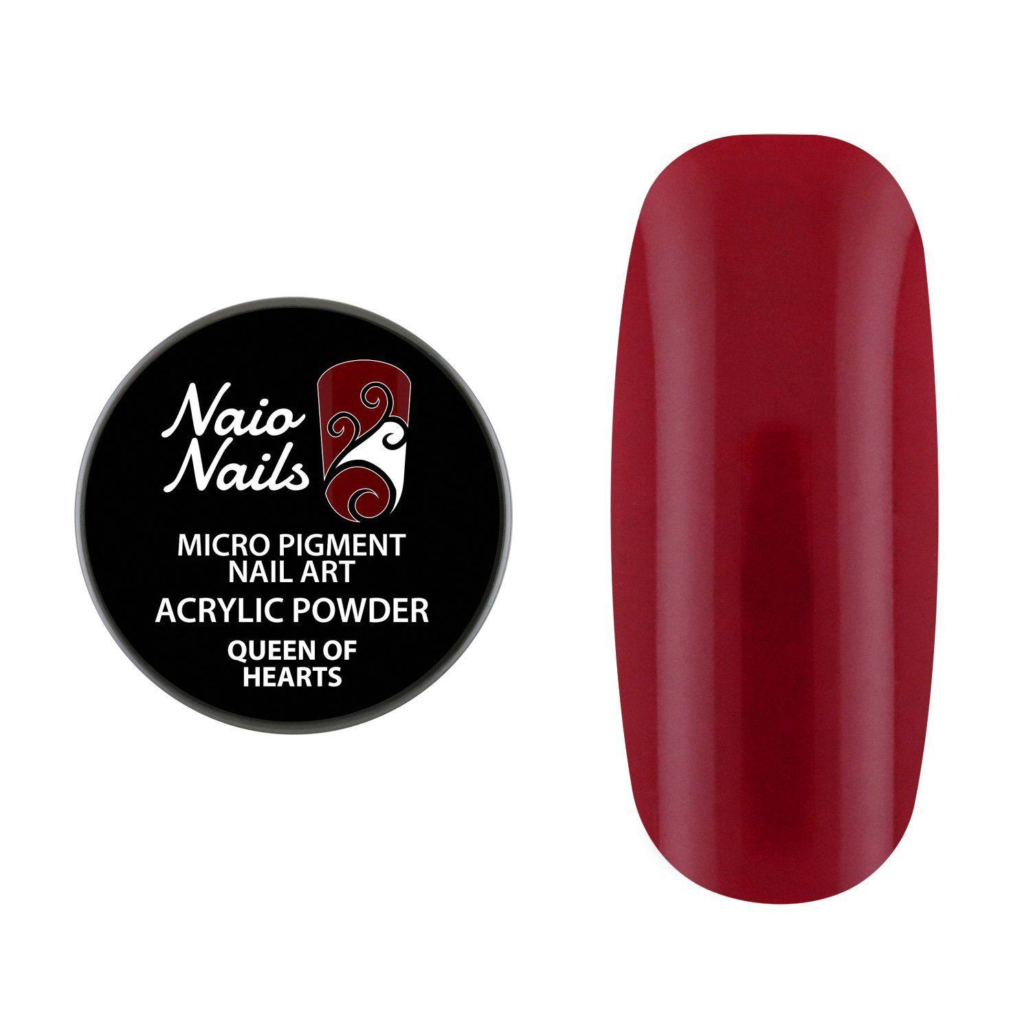Queen of Hearts Red Logo - Queen of Hearts Acrylic Powder 7g – Naio Nails