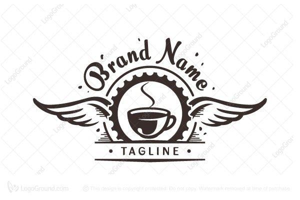 Old Java Logo - Exclusive Logo Great Taste Coffee Logo. Logo