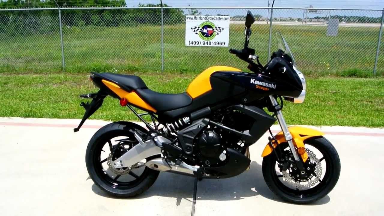 Motor Black and Yellow Logo - Overview and Review: 2012 Kawasaki Versys 650 Black Yellow - YouTube
