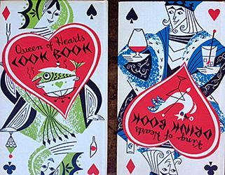 Queen of Hearts Red Logo - Peter Pauper Press) King of Hearts Drink Book. • Queen of Hearts ...