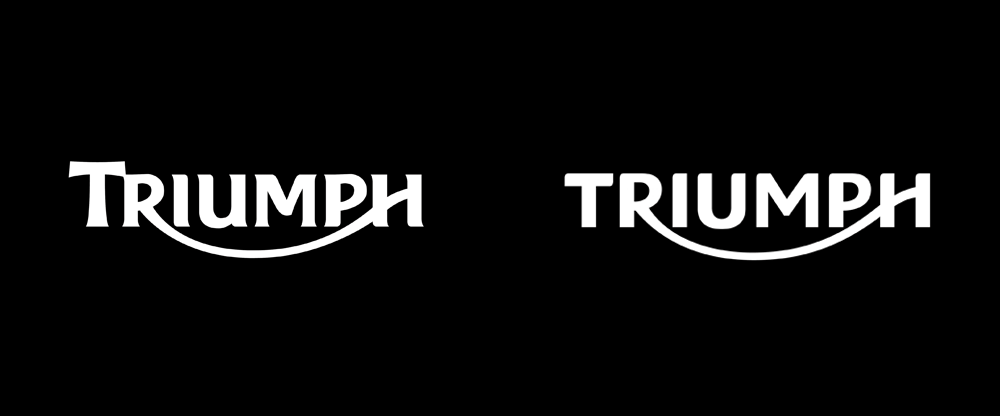 Motorcycle Black and White Brand Logo - Brand New: New Logo for Triumph Motorcycles by Wolff Olins