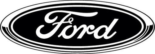 Black and White Ford Logo - Ford Logo Decal