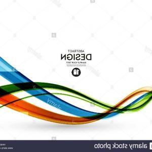 Orange and Red Wavy Lines Logo - Abstract Background Red Orange Wavy Lines