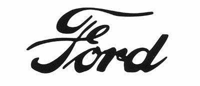 Black and White Ford Logo - Ford Motor Company Timeline