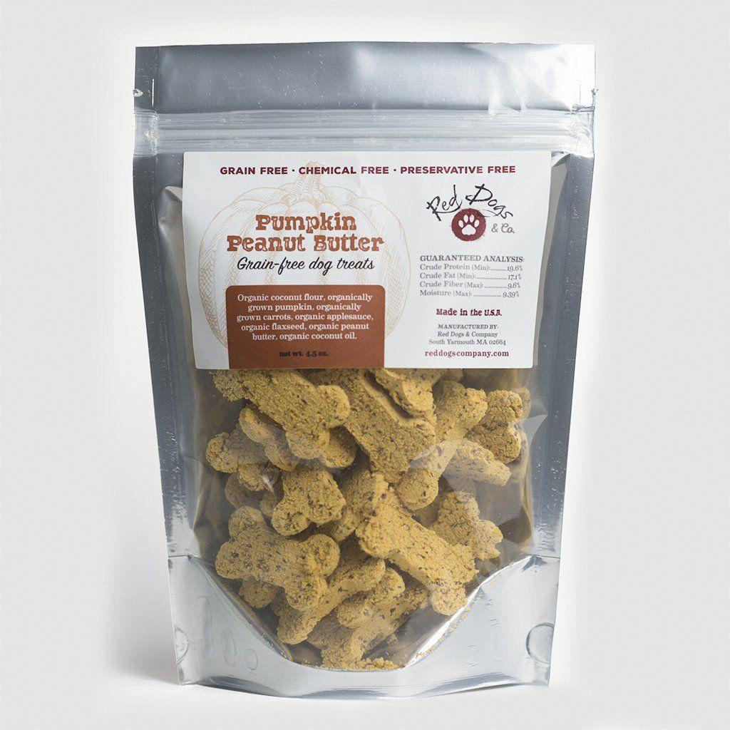 Red Dog Company Logo - Pumpkin Peanut Butter Grain Free Dog Treats – Red Dogs & Company