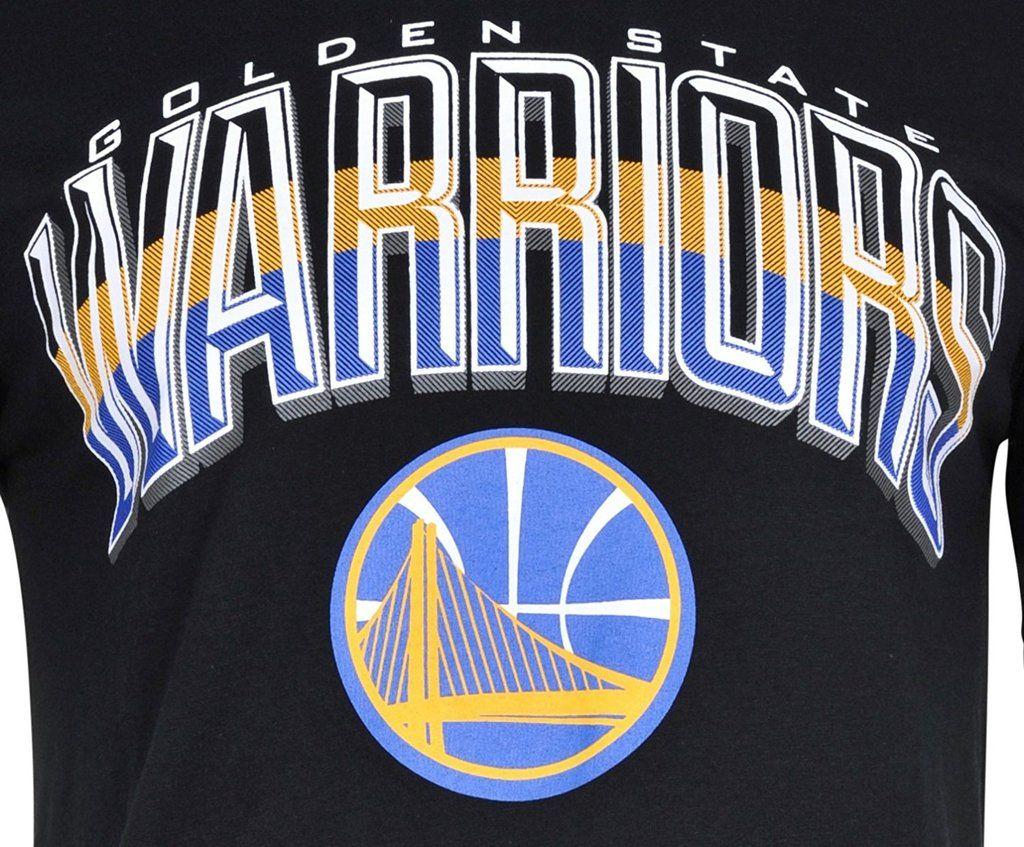 Warriors Logo - Golden State Warriors Mens Pop Art Logo Short Sleeve Tee