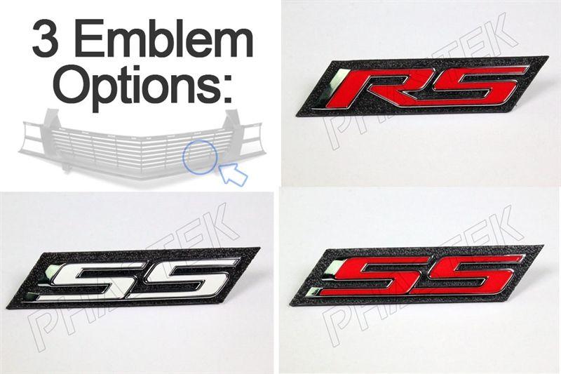 Camaro SS Logo - 2010 2015 Camaro GM Heritage Grille SS & RS Emblems
