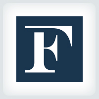 Blue Square F Logo - Square Letter F Logo | Codester