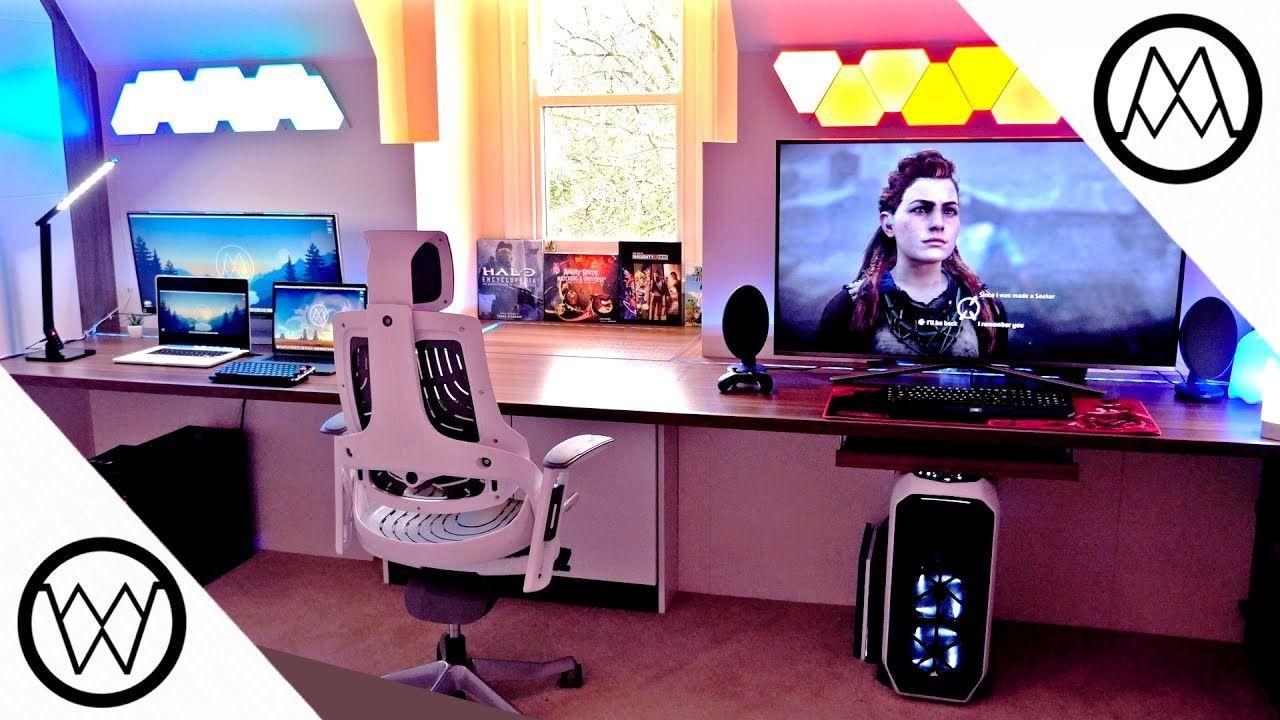 Gamer Paradise Logo - Gaming Paradise 2.0 - Desk Setup Tour 2017 - YouTube